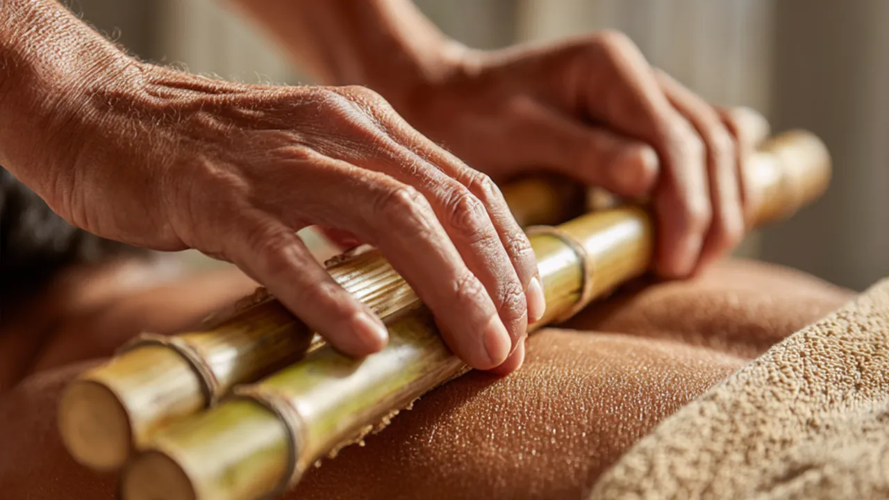Bamboo-massage